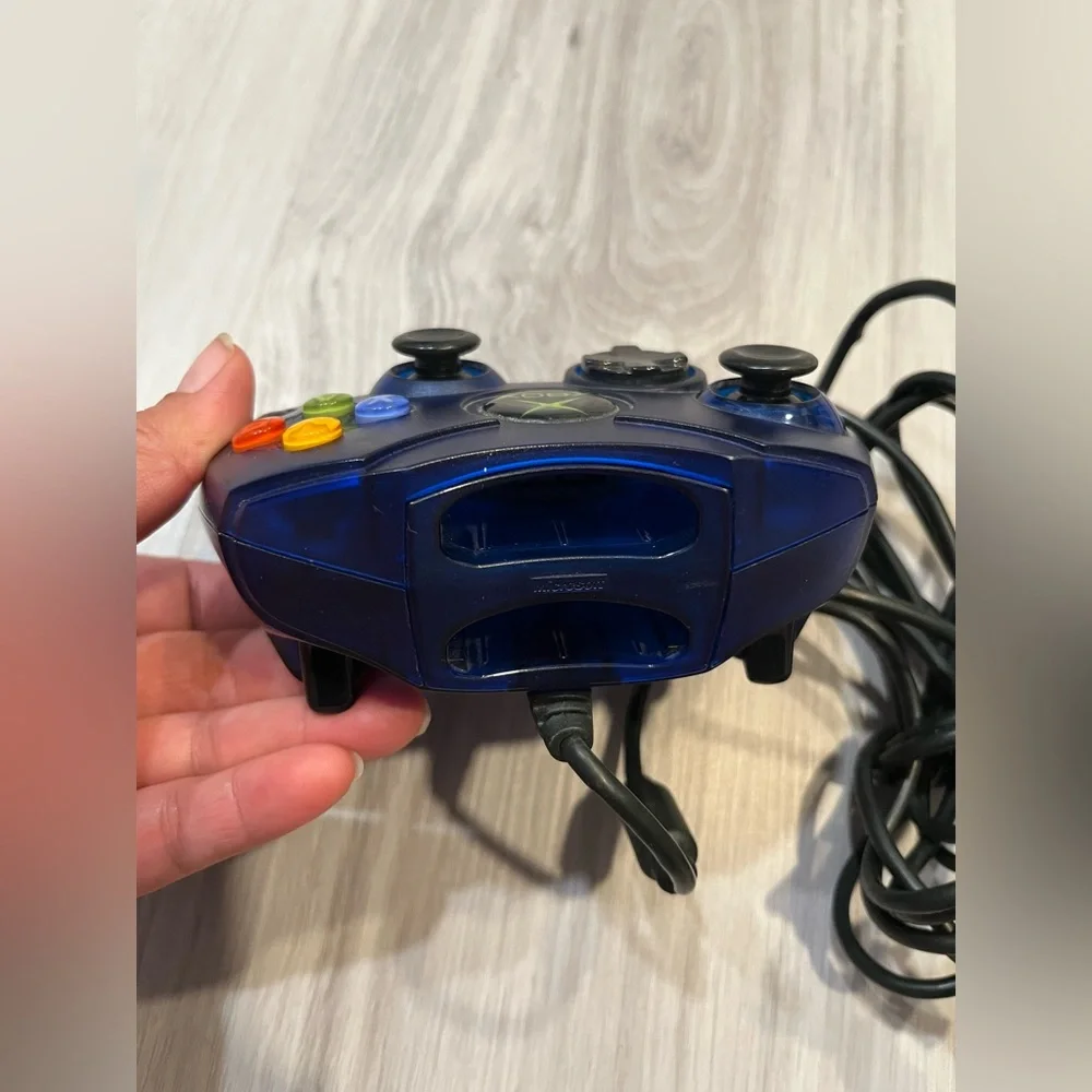 X‎ Box Blue Wired Controller